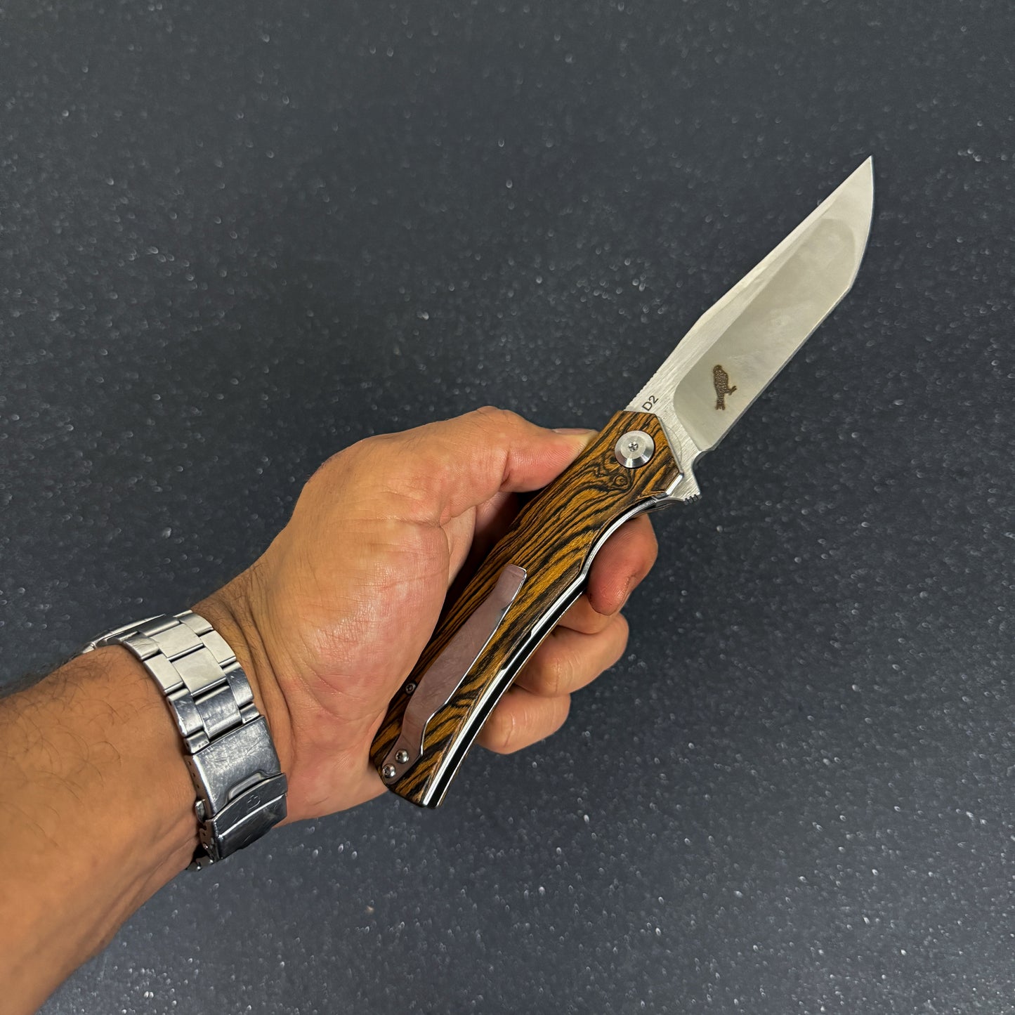 Navaja de Acero Inoxidable 22cm “Puerto Fuy“