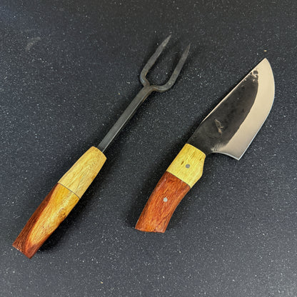 Conjunto Parrillero "Halcón" - Cuchillo 29cm + Pincho
