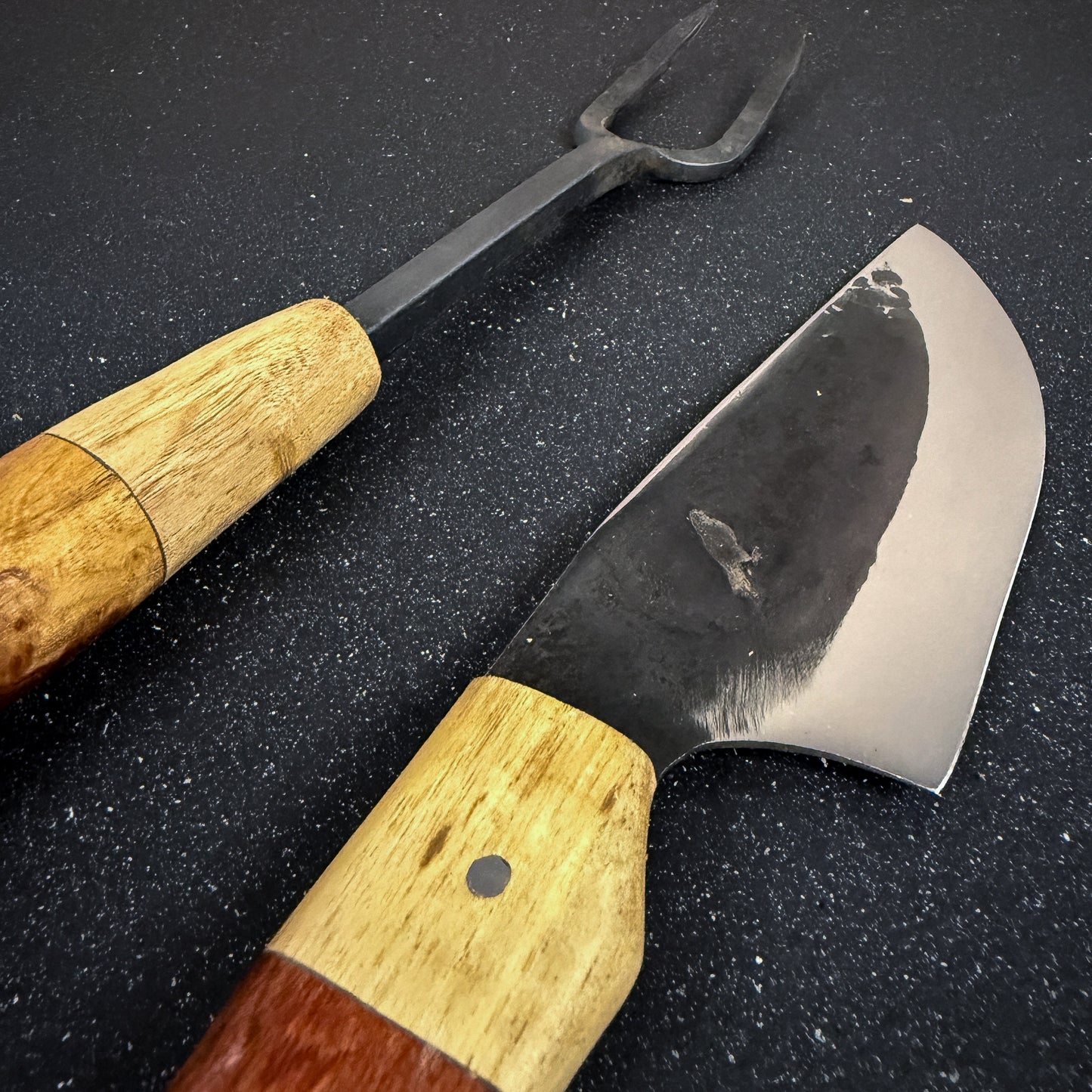 Conjunto Parrillero "Halcón" - Cuchillo 29cm + Pincho