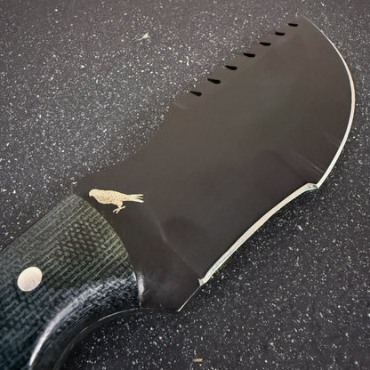 Cuchillo Tracker de Supervivencia 25cm “Torres del Paine Negro“