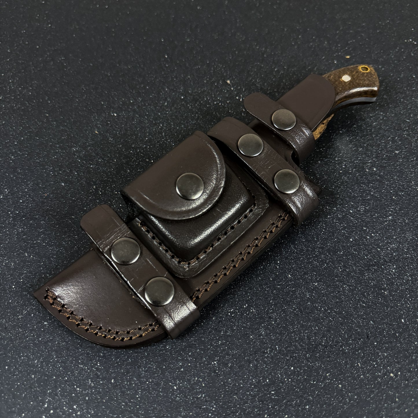 Cuchillo Tracker de Supervivencia 25cm “Torres del Paine Espejo“