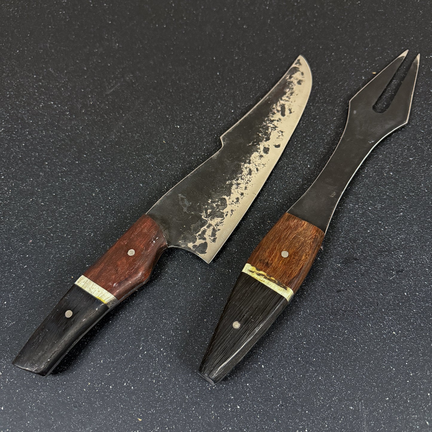 Cuchillo Parrillero 36cm "Tucúquere" + Pincho