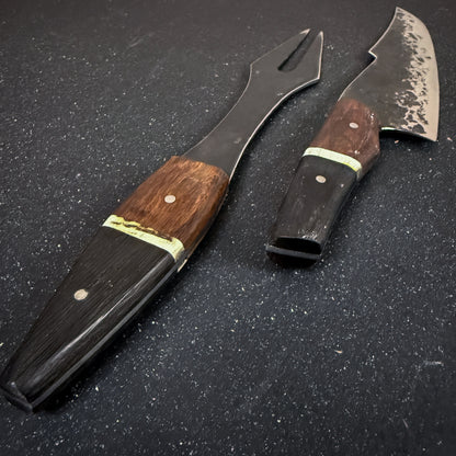 Cuchillo Parrillero 36cm "Tucúquere" + Pincho