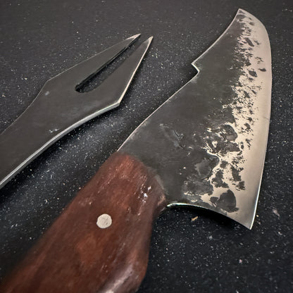 Cuchillo Parrillero 36cm "Tucúquere" + Pincho