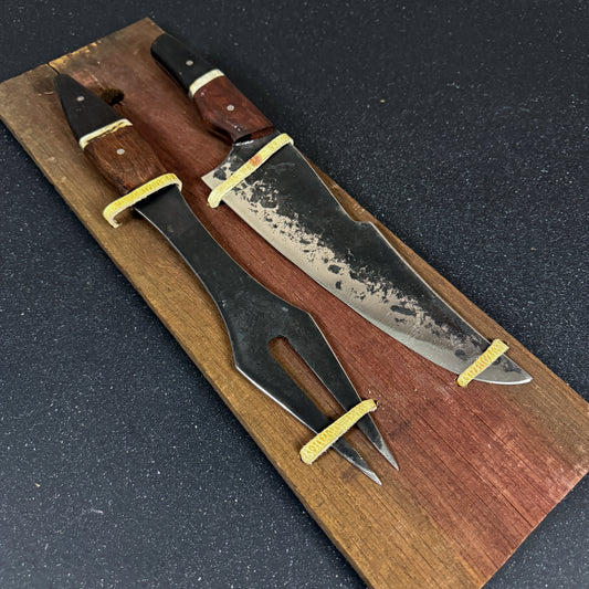 Cuchillo Parrillero 36cm "Tucúquere" + Pincho