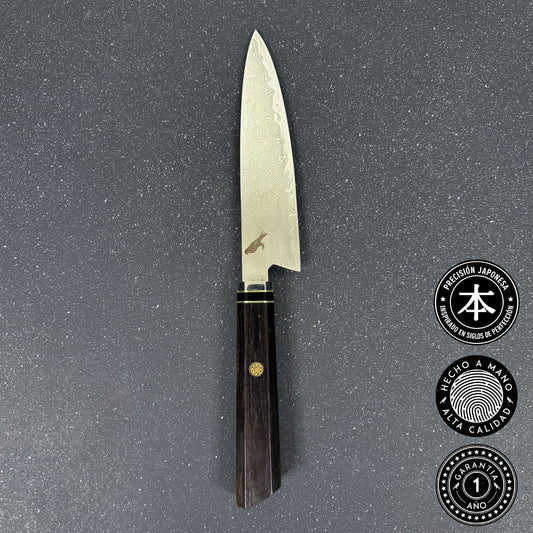 Cuchillo Puntilla Damasco 27cm "Iwa"