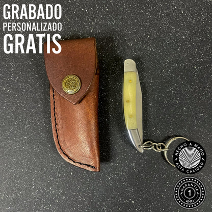 Navaja Llavero de Acero Inox. 13cm “Chiu Chiu“ | Rauka