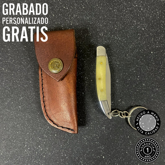 Navaja Llavero de Acero Inox. 13cm “Chiu Chiu“