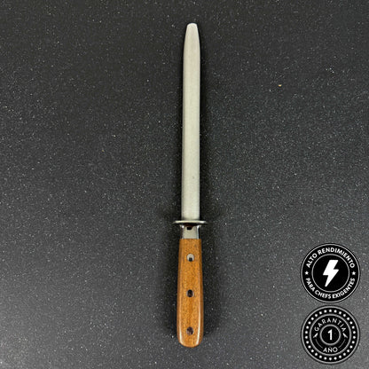 Chaira Diamantada para Afilar Cuchillos 34,5cm "Alpaca"
