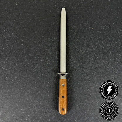 Chaira Diamantada para Afilar Cuchillos 34,5 cm Alpaca Rauka