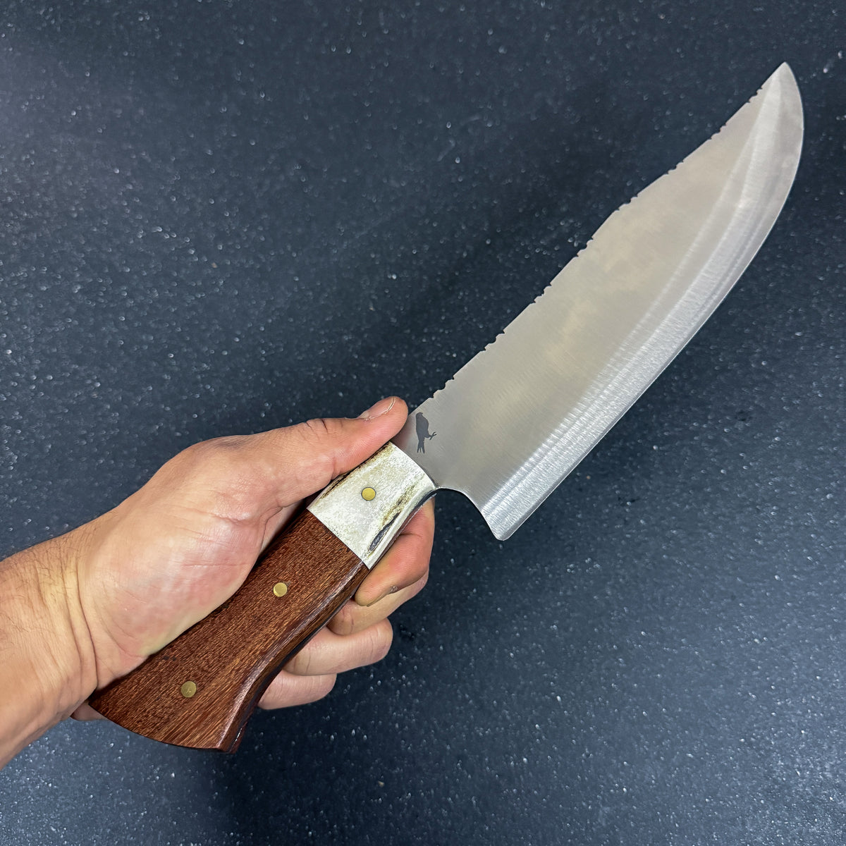 Cuchillo Bowie Parrillero Carancho Rauka - vista de detalle 2