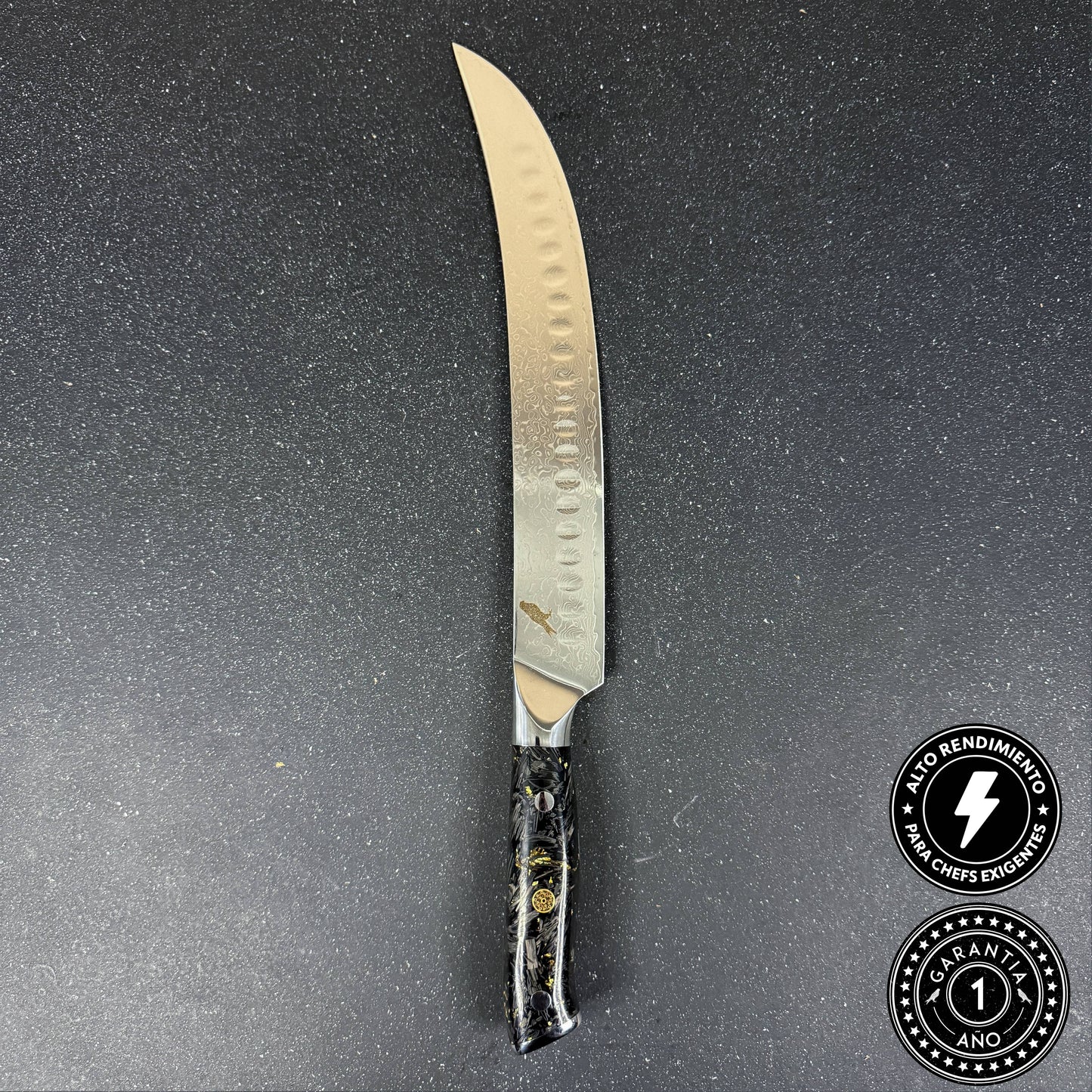 Cuchillo Carnicero Damasco 38cm "Sarmiento"