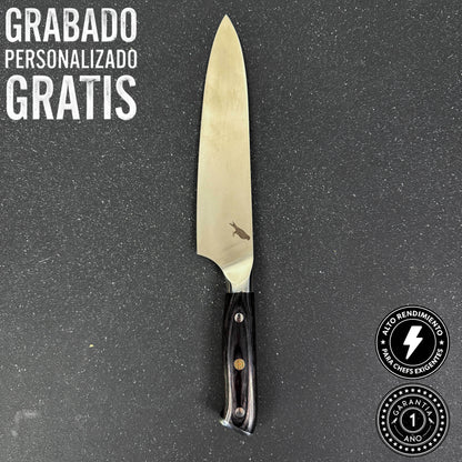 Cuchillo Parrillero de Acero Inoxidable 33,5cm "Lascar" | Rauka