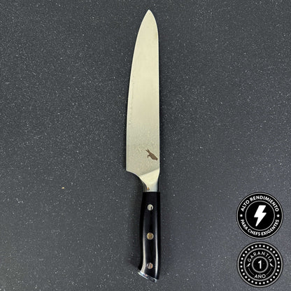 Cuchillo de Cocina/Parrilla de Acero Damasco 37cm "Mate"