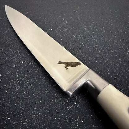 Cuchillo de cocina Rauka Pintor, slicing elegante y preciso para chefs y parrilleros. Calidad, control y estilo en cada rebanada.