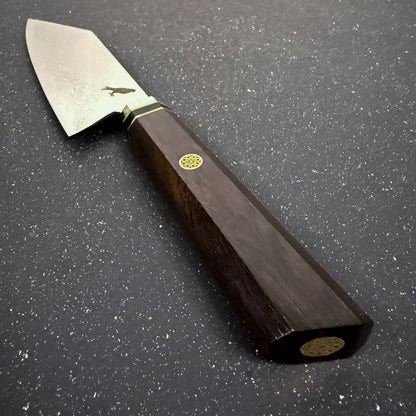 Componentes de cuchillo japonés bunka damasco 27 cm Tsuki Rauka