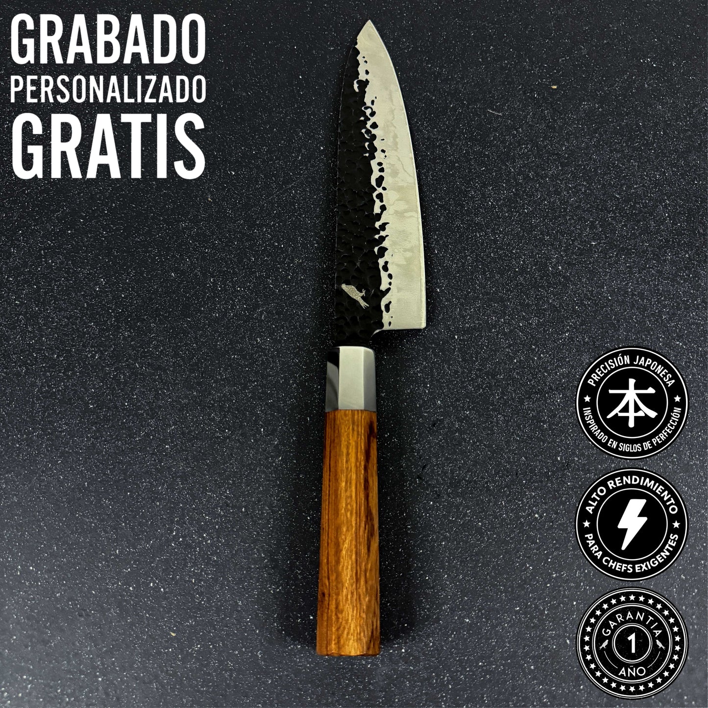 Cuchillo de Chef de Acero Inoxidable 35cm "Mizu" | Rauka