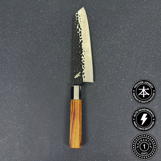 Cuchillo Japonés Kiritsuke de Cocina de Acero Inoxidable 35 cm Fuji Rauka, vista adicional 3