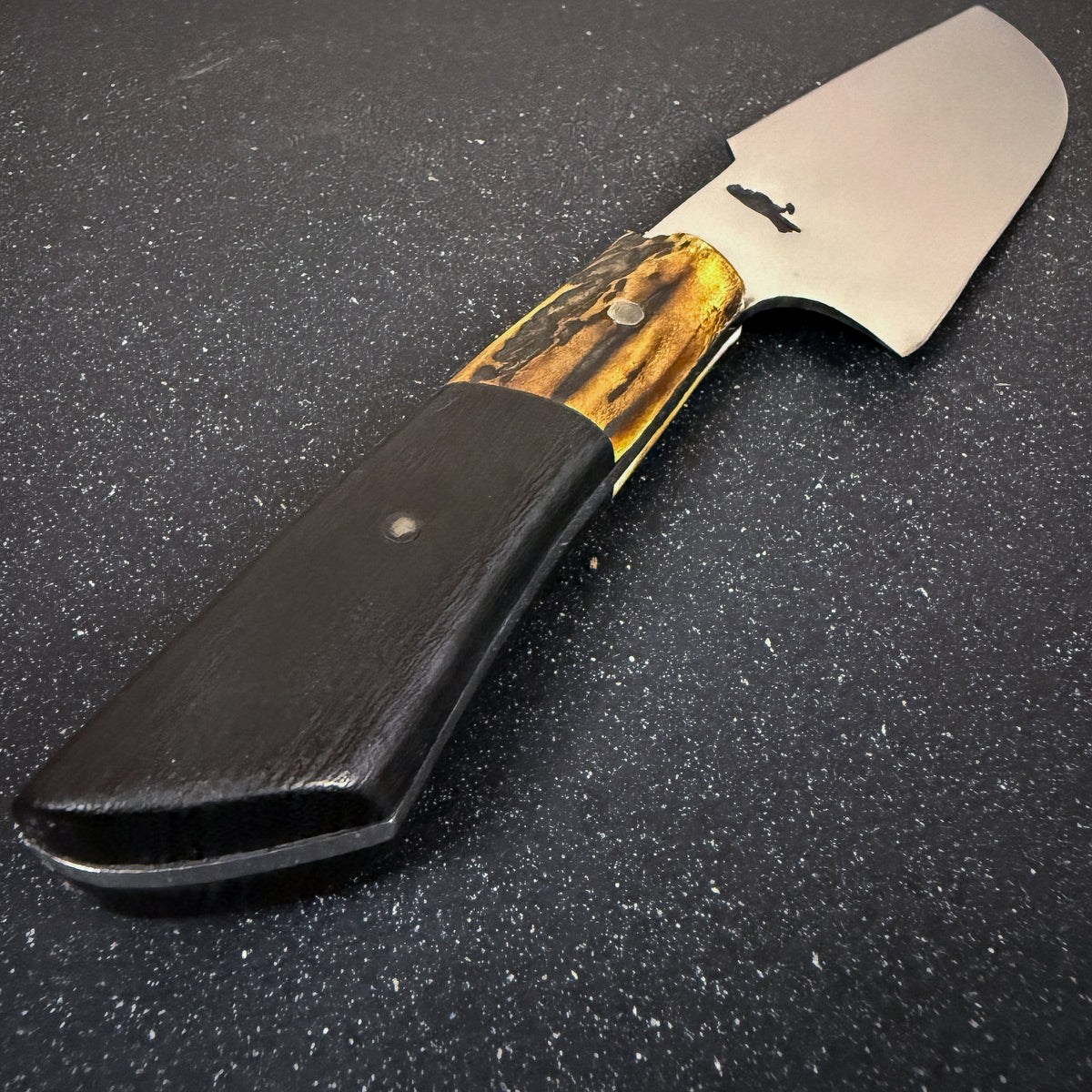 Vista superior de cuchillo parrillero 32 cm Concón versión 2 Rauka