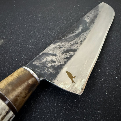 Componentes de cuchillo parrillero 44 cm Ciprés Rauka