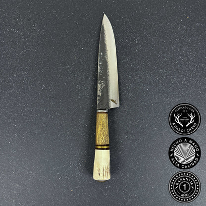 Mango de asta de ciervo del Cuchillo de Cocina 28cm "Jilguero"