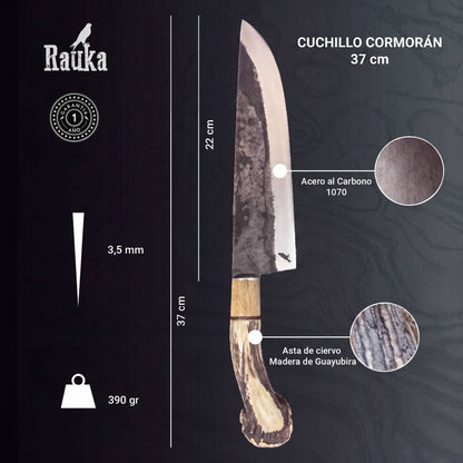 Cuchillo Parrillero 37cm “Cormorán“