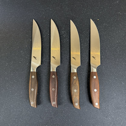 Set de 4 Cuchillos de Mesa de Acero Inoxidable "Sollipulli"