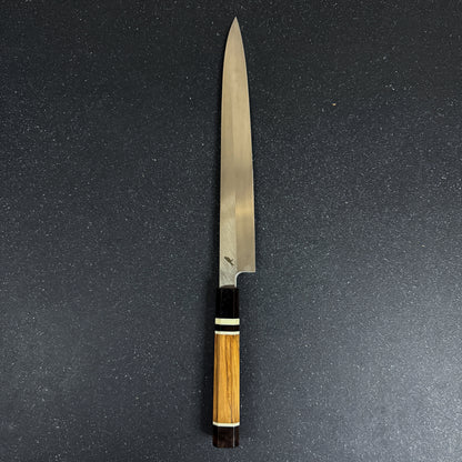 Cuchillo Sashimi Yanagiba Japones de Acero 10Cr15CoMoV "Shiranami"