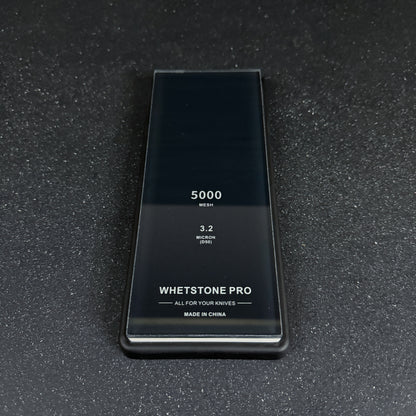Piedra para Afilar Cuchillos Doble Grano 1000/5000 con Base