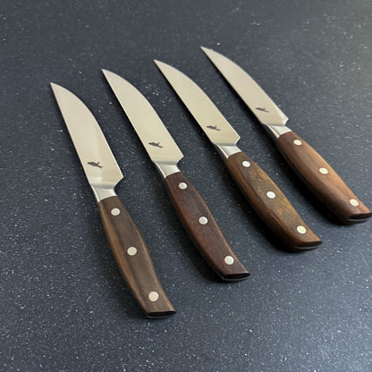 Set de 4 Cuchillos de Mesa de Acero Inoxidable "Sollipulli"
