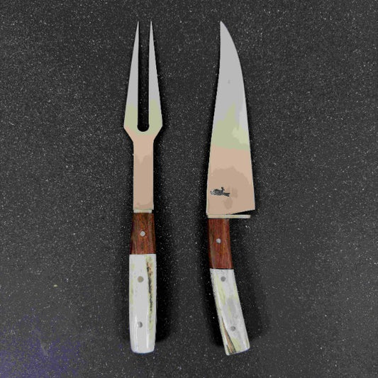 Conjunto Parrillero "Concón" - Cuchillo 32cm + Pincho