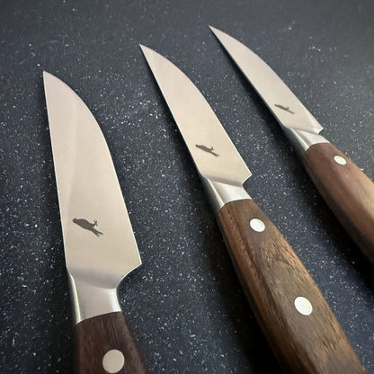 Set de 4 Cuchillos de Mesa de Acero Inoxidable "Sollipulli"