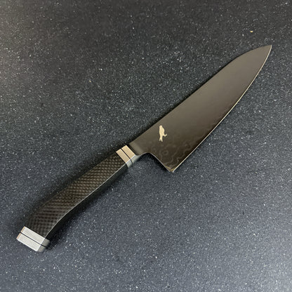 Cuchillo de Chef de Cocina de Acero Damasco con Nucleo M390 "Hayate"