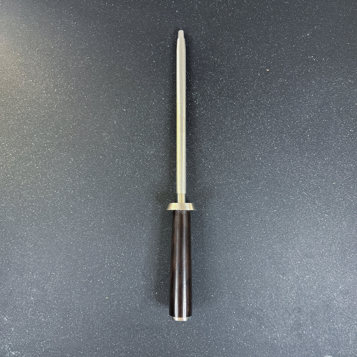 Chaira Diamantada para Afilar Cuchillos con Mango de Ebano