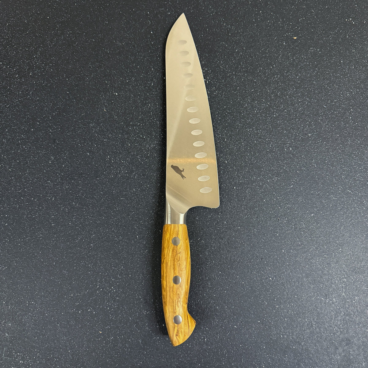 Cuchillo de Chef con Alveolos de Acero Inoxidable "Tapaca"