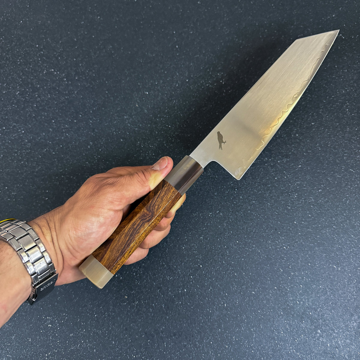 Cuchillo Kiritsuke de Cocina de Acero Japones ZDP189 "Kurogane"