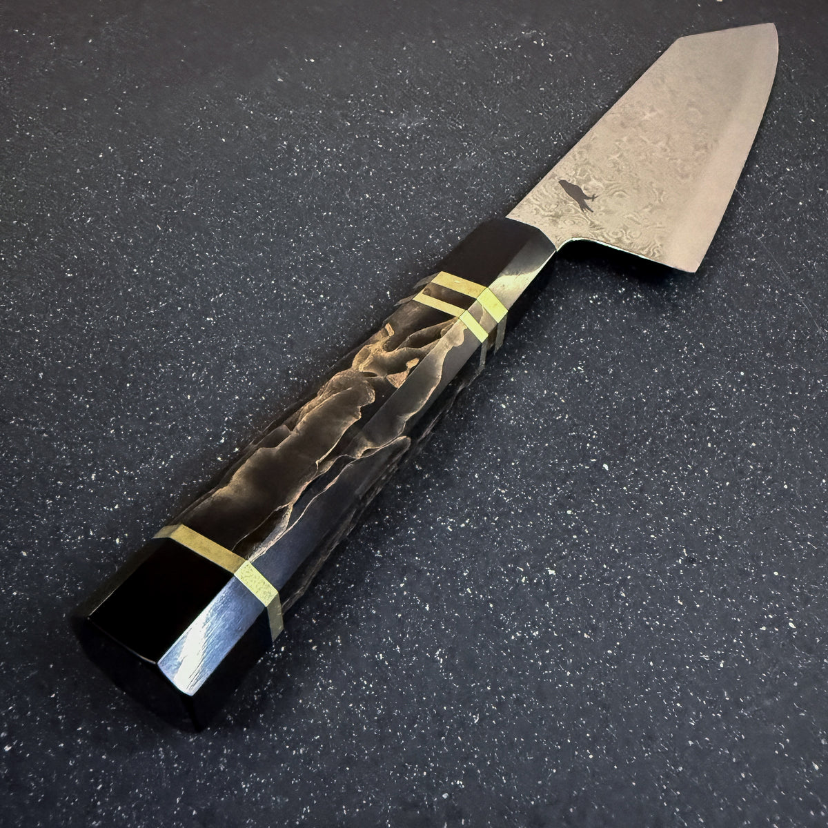 Cuchillo Kiritsuke de Cocina de Acero Damasco con Nucleo ZDP189 "Zanshin"