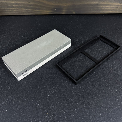 Piedra para Afilar Cuchillos Doble Grano 1000/5000