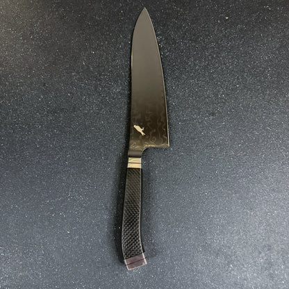 Cuchillo de Chef de Cocina de Acero Damasco con Nucleo M390 "Hayate"