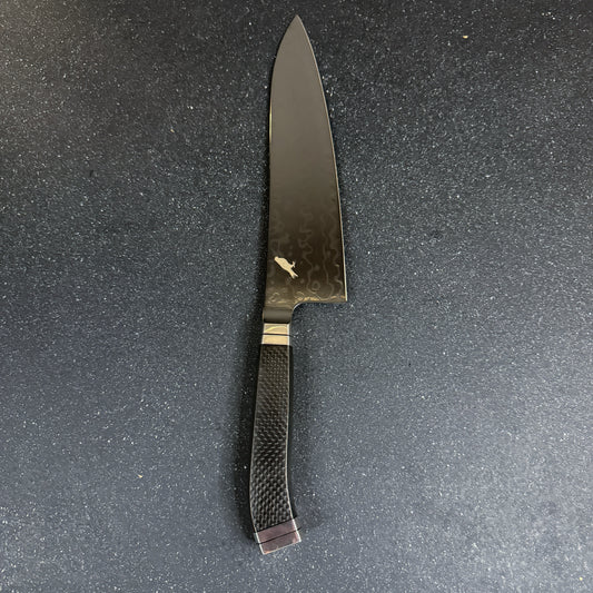 Cuchillo de Chef de Cocina de Acero Damasco con Nucleo M390 "Hayate"