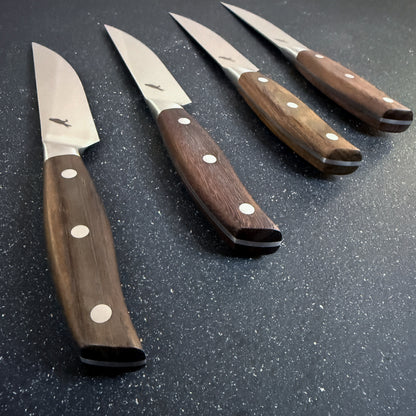 Set de 4 Cuchillos de Mesa de Acero Inoxidable "Sollipulli"