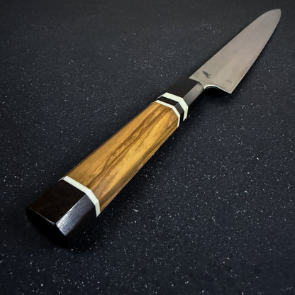Cuchillo Sashimi Yanagiba Japones de Acero 10Cr15CoMoV "Shiranami"