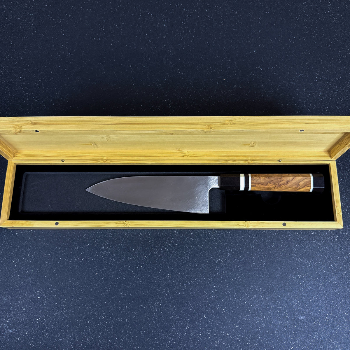 Cuchillo Deba Japones de Cocina de Acero 10Cr15CoMoV "Kuroshio"
