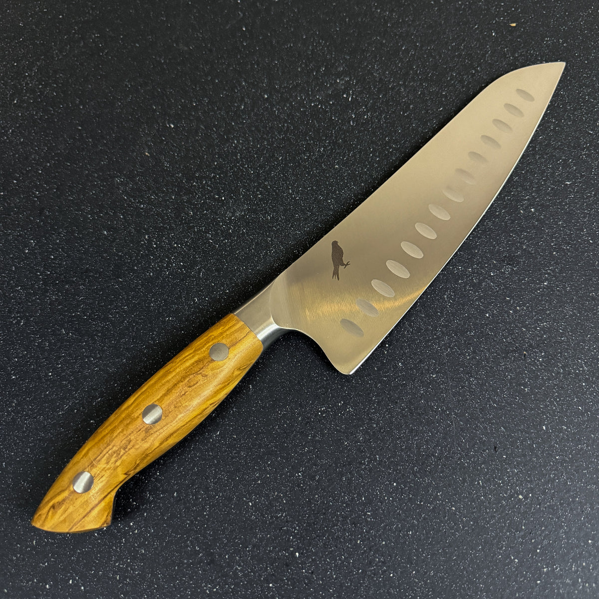 Cuchillo de Chef con Alveolos de Acero Inoxidable "Tapaca"
