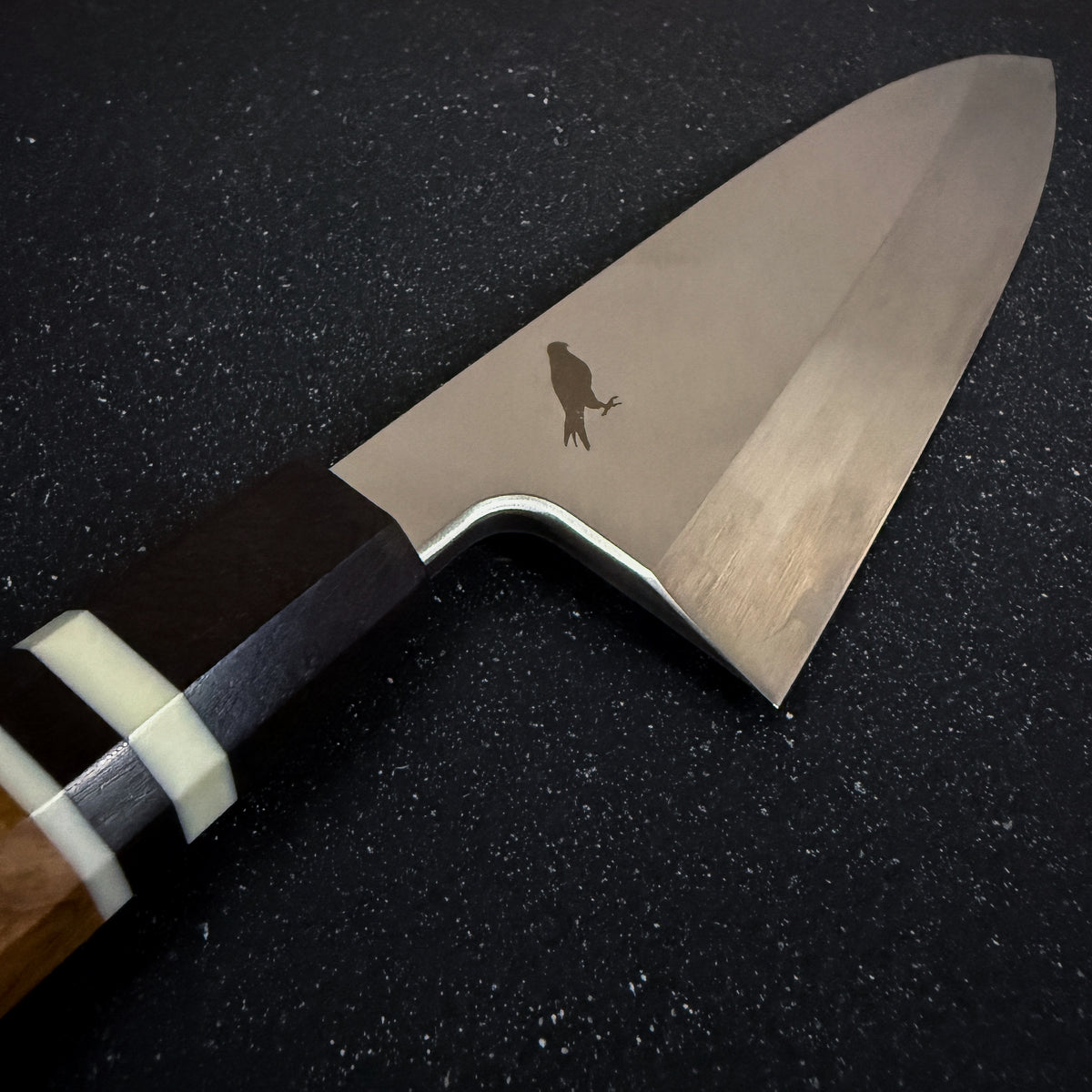 Cuchillo Deba Japones de Cocina de Acero 10Cr15CoMoV "Kuroshio"