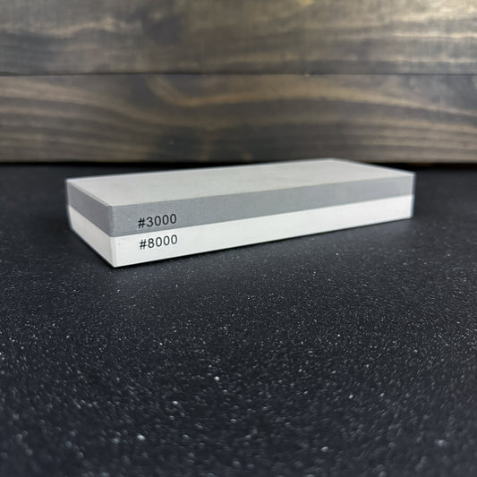 Piedra para Afilar Cuchillos Doble Grano 3000/8000