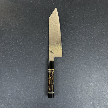 Cuchillo Kiritsuke de Cocina de Acero Damasco con Nucleo ZDP189 "Zanshin"