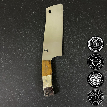 Hachilla Parrillera 32 cm Adencul con funda Rauka