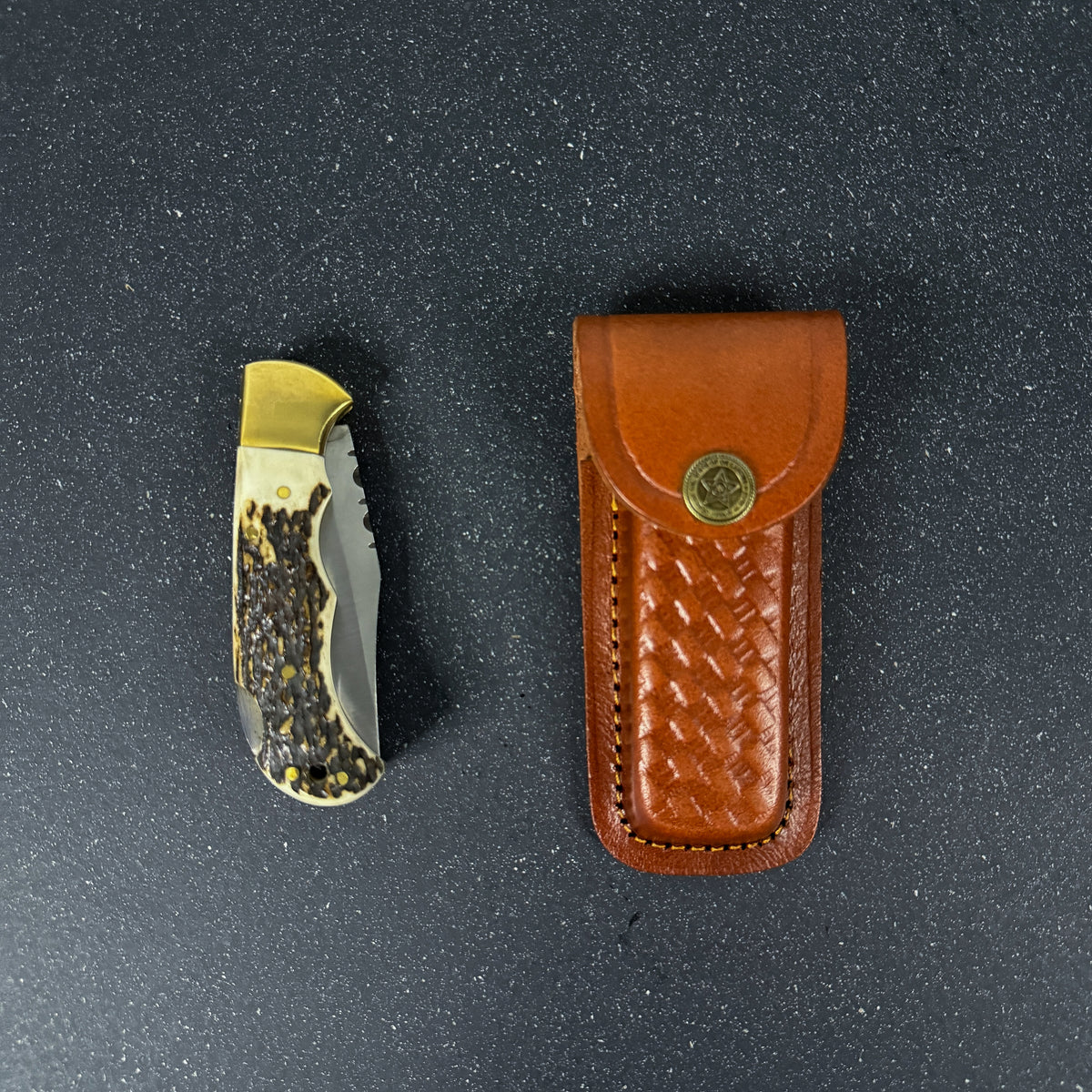 Navaja de Acero Inoxidable 17,5 cm Ciervo Rauka, vista adicional 1