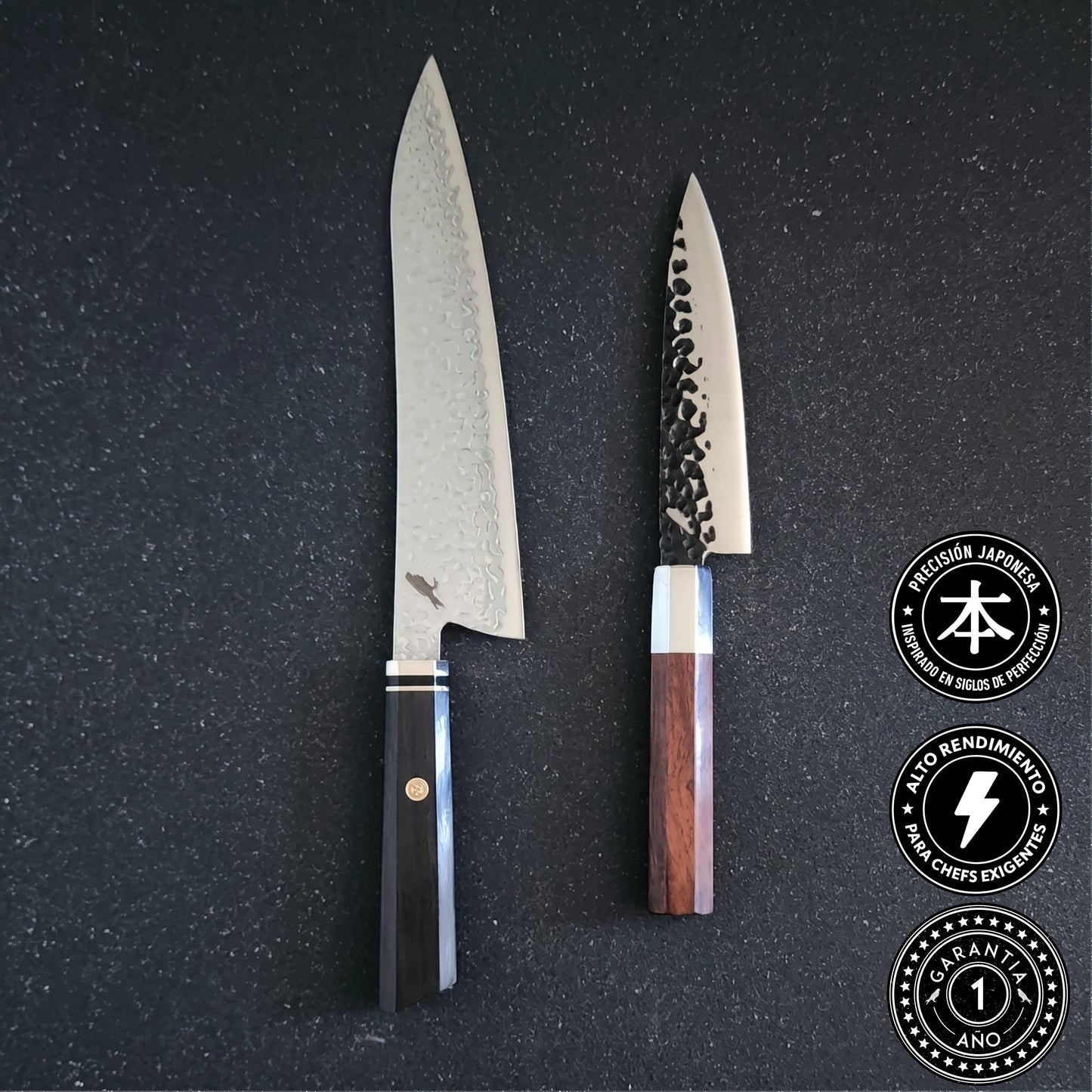 Pack 2 Cuchillos de Cocina "Taku" / "Kawa"